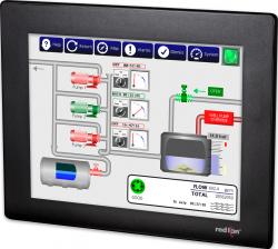 Red Lion Interface10.4" HMI with 2 Serial;